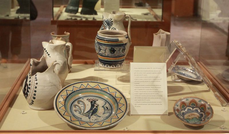 Maioliche policrome, sec. XV